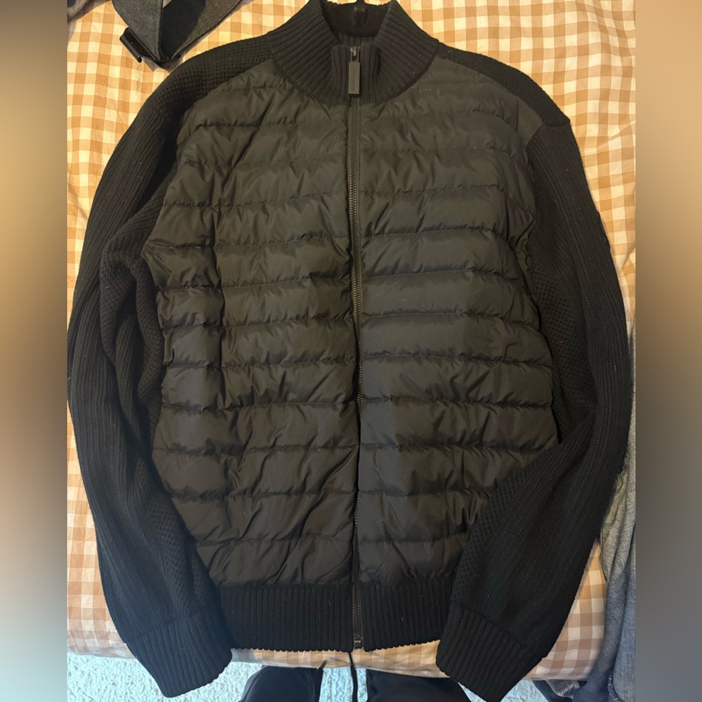 Canada Goose Mens Hybridge Knit Jacket Black XL - Picture 5 of 9